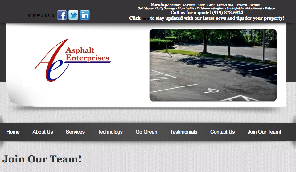 Asphalt Enterprises Login Asphalt Enterprises